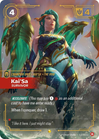 Kai'Sa - Survivor (Alternate Art) (039a/298) [Origins]