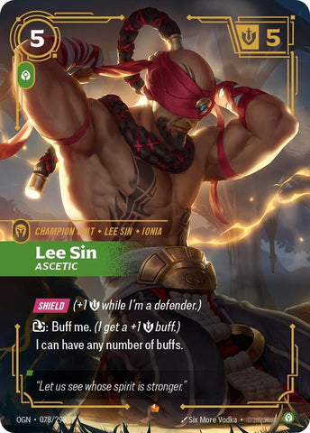 Lee Sin - Ascetic (078/298) [Origins]