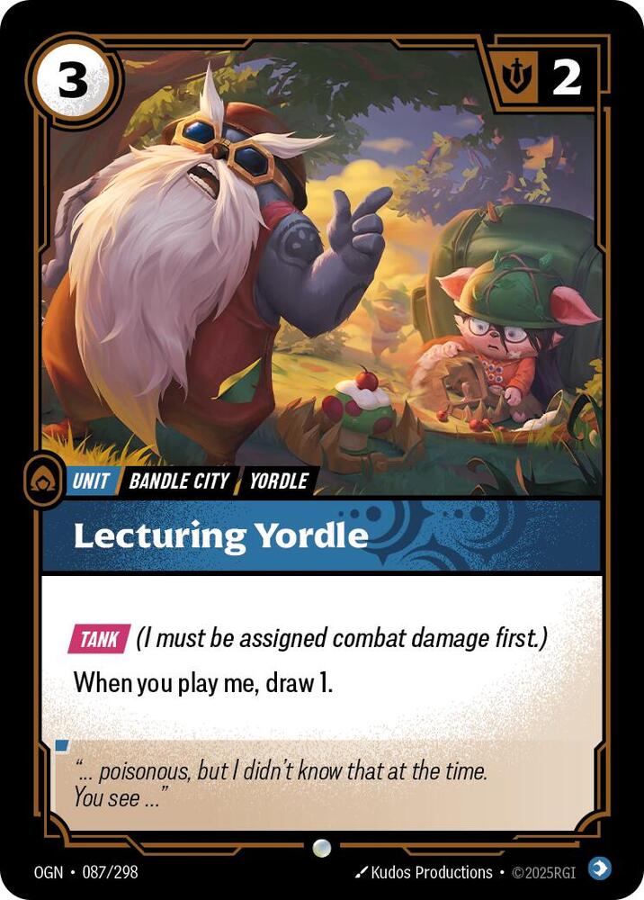 Lecturing Yordle (087/298) [Origins]