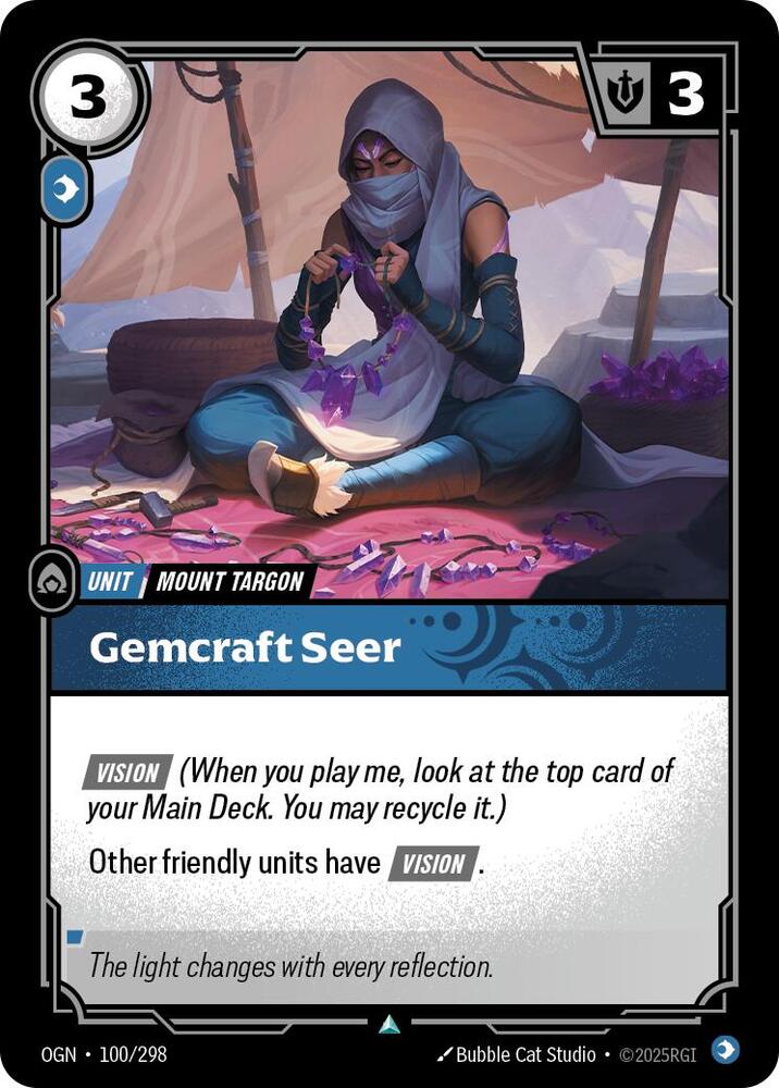 Gemcraft Seer (100/298) [Origins]
