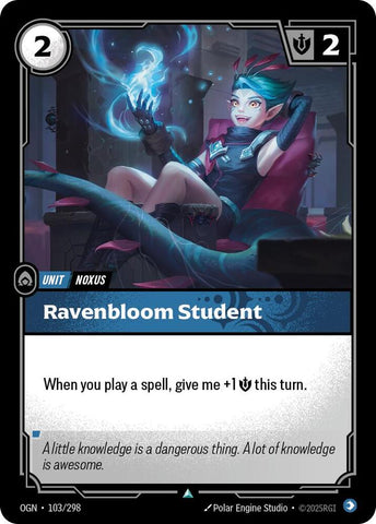 Ravenbloom Student (103/298) [Origins]