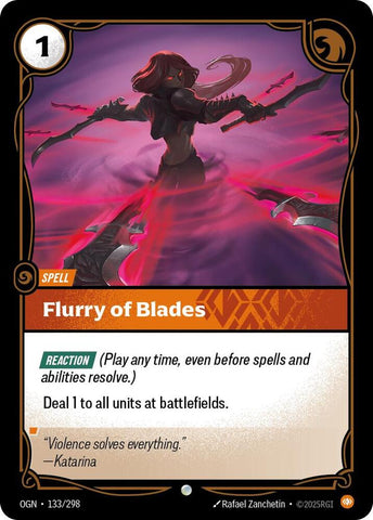 Flurry of Blades (133/298) [Origins]