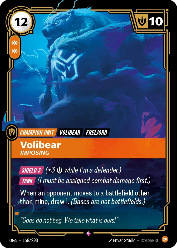 Volibear, Imposing (158/298) (OGN)