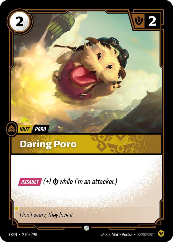 Daring Poro (210/298) [Origins]