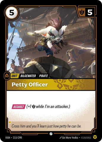 Petty Officer (215/298) [Origins]