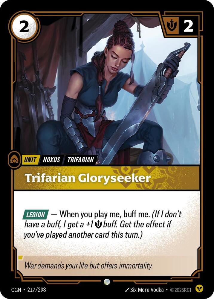 Trifarian Gloryseeker (217/298) [Origins]