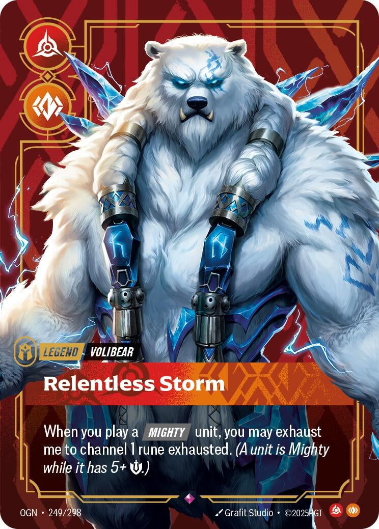 Volibear, Relentless Storm (249/298) (OGN)
