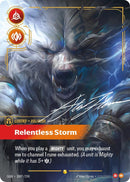 Volibear, Relentless Storm (Signature) (300*/298) (OGN)