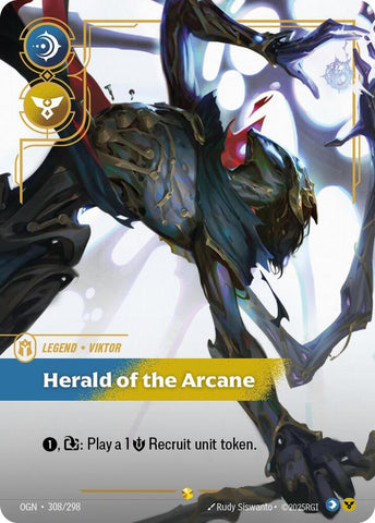 Viktor - Herald of the Arcane (Overnumbered) (308/298) [Origins]