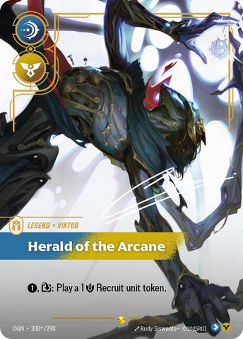Viktor - Herald of the Arcane (Signature) (308*/298) [Origins]