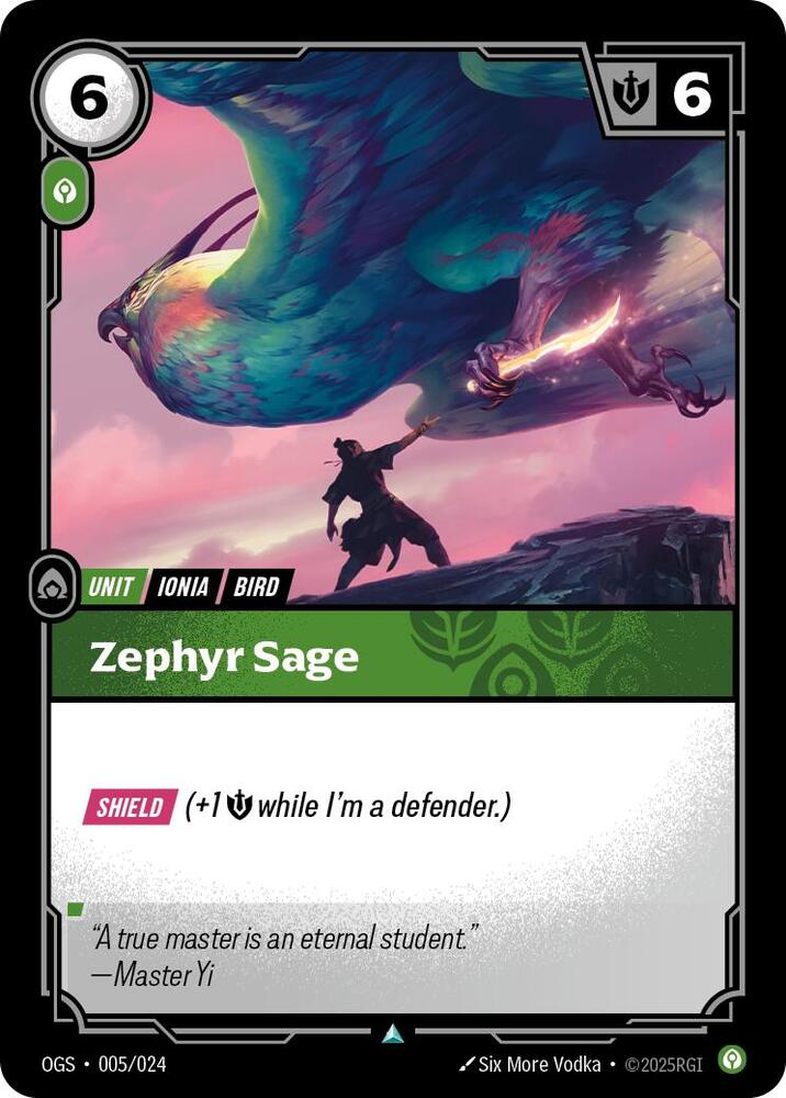 Zephyr Sage (005/024) [Origins: Proving Grounds]