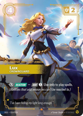 Lux - Crownguard (014/024) [Origins: Proving Grounds]