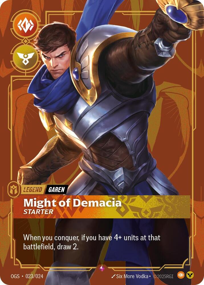 Garen - Might of Demacia (Starter) (023/024) [Origins: Proving Grounds]