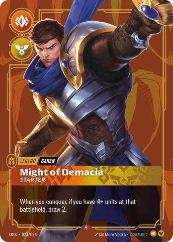 Garen - Might of Demacia (Starter) (023/024) [Origins: Proving Grounds]