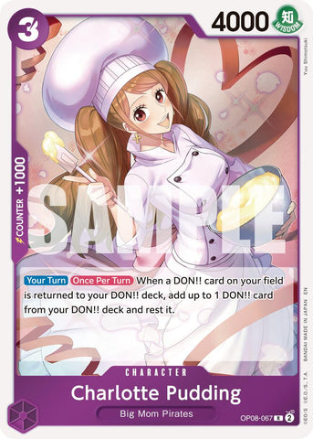 Charlotte Pudding (OP08-067) (Reprint) [Premium Booster -The Best- Vol. 2]