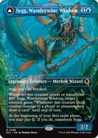 Sygg, Wanderwine Wisdom (Borderless) [Lorwyn Eclipsed]