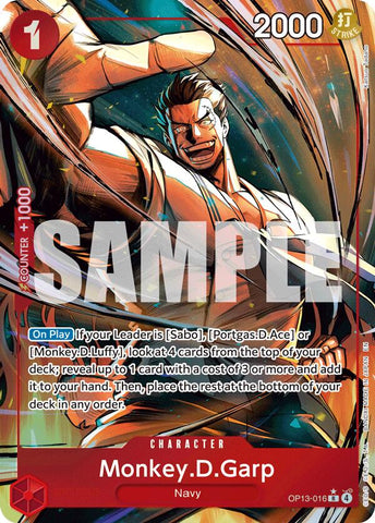 Monkey.D.Garp (Alternate Art) [Carrying On His Will]