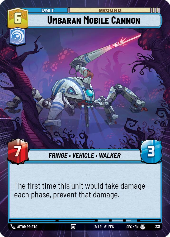 Umbaran Mobile Cannon (331) (Hyperspace) (331) [Secrets of Power]