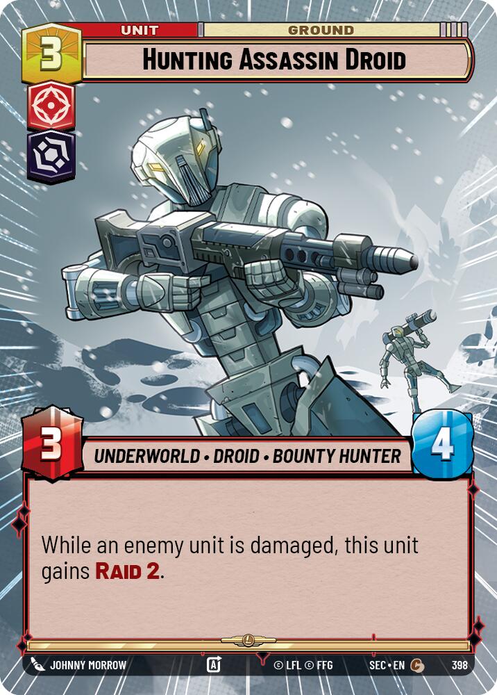 Hunting Assassin Droid (398) (Hyperspace) (398) [Secrets of Power]