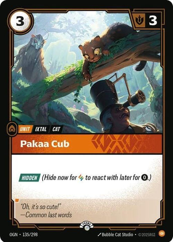 Pakaa Cub (135/298) [Riftbound Organized Play Promotional Cards]