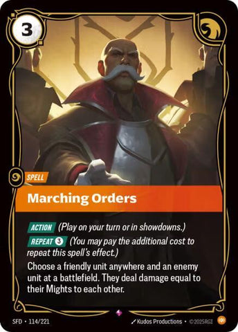 Marching Orders (114/221) [Spiritforged]