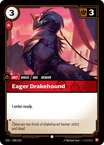 Eager Drakehound (006/221) [Spiritforged]