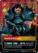 Darius - Hand of Noxus (Metal) (253/298) [Riftbound Organized Play Promotional Cards]