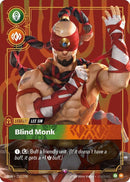 Lee Sin - Blind Monk (Metal) (257/298) [Riftbound Organized Play Promotional Cards]