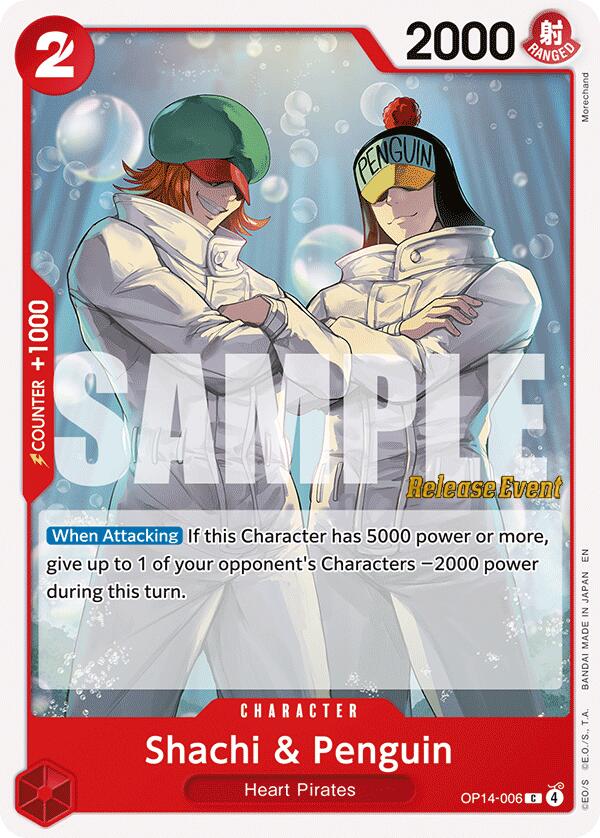 Shachi & Penguin [The Azure Sea's Seven Release Event Cards]