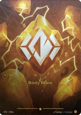 Body Rune (Alternate Art) (R04a) [Spiritforged]