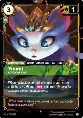 Yuumi - Magical Cat (056/219) [Unleashed]