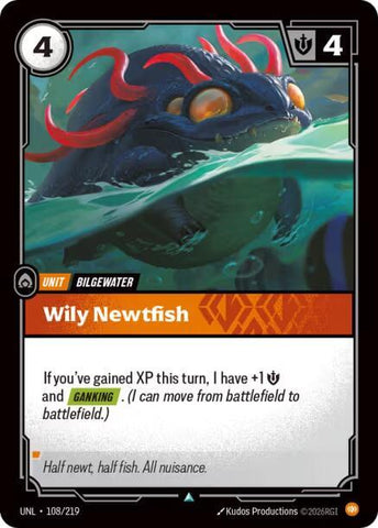 Wily Newtfish (108/219) [Unleashed]
