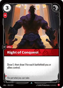 Right of Conquest (015/219) [Unleashed]