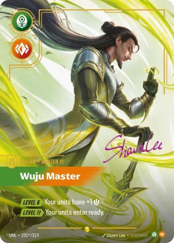 Master Yi - Wuju Master (Signature) (231*/219) [Unleashed]