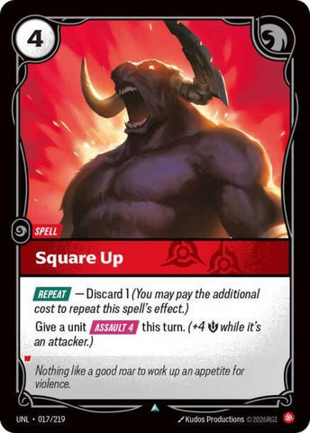 Square Up (017/219) [Unleashed]