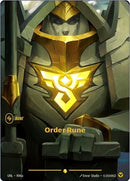 Order Rune (Alternate Art) (R06a) [Unleashed]