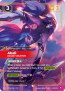 Akali - Deadly Weapon (Alternate Art) (021a/166) [Vendetta]