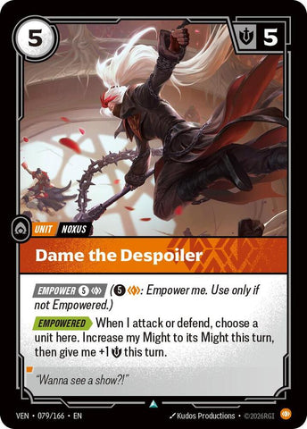 Dame the Despoiler (079/166) [Vendetta]