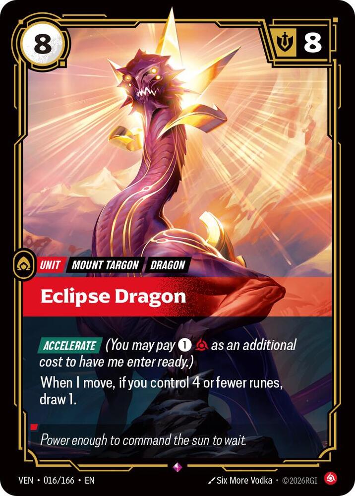 Eclipse Dragon (016/166) [Vendetta]