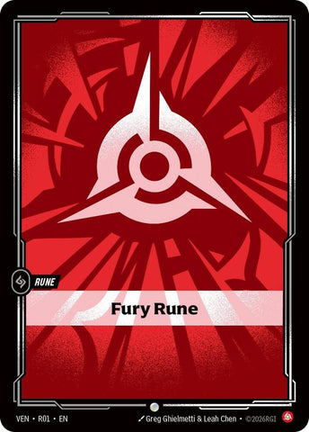 Fury Rune (R01) [Vendetta]