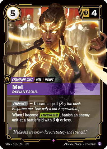 Mel - Defiant Soul (110/166) [Vendetta]