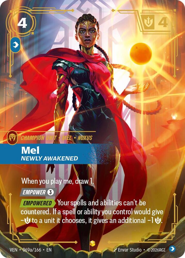 Mel - Newly Awakened (Alternate Art) (069a/166) [Vendetta]