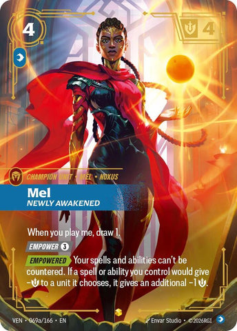 Mel - Newly Awakened (Alternate Art) (069a/166) [Vendetta]