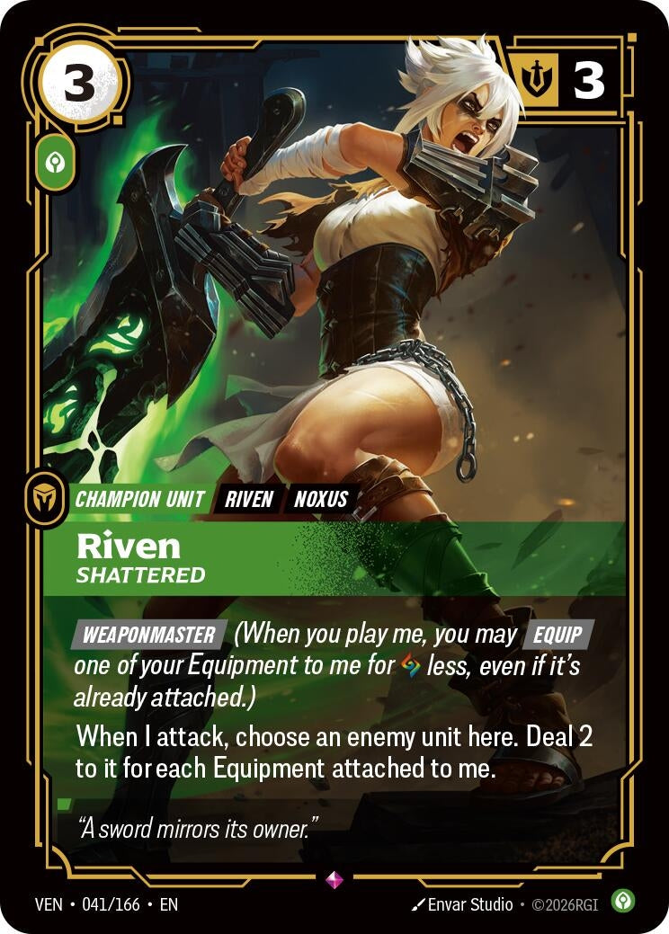 Riven, Shattered (041/166) (VEN)