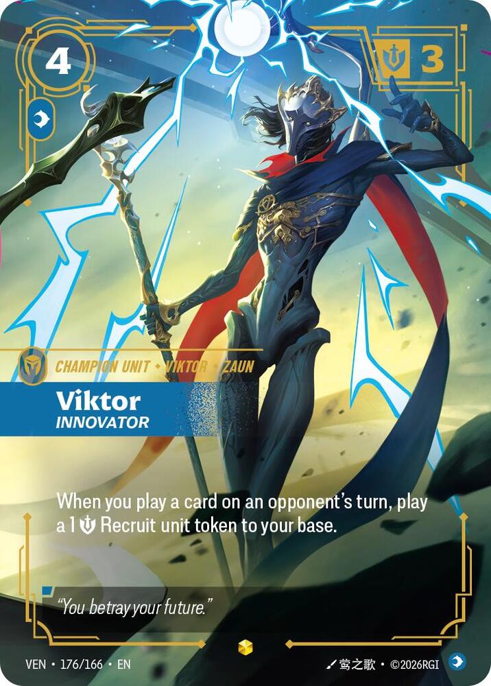 Viktor - Innovator (Overnumbered) (176/166) [Vendetta]