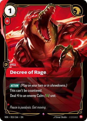 Decree of Rage (015/166) [Vendetta]