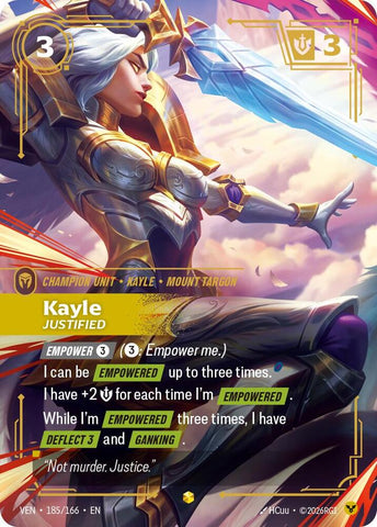 Kayle - Justified (Overnumbered) (185/166) [Vendetta]