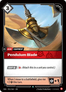 Pendulum Blade (011/166) [Vendetta]