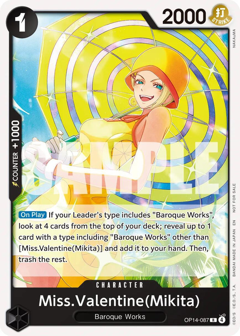 Miss.Valentine(Mikita) (Tournament Pack 2026 Vol. 3) [One Piece Promotion Cards]