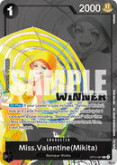 Miss.Valentine(Mikita) (Winner Pack 2026 Vol. 3) [One Piece Promotion Cards]